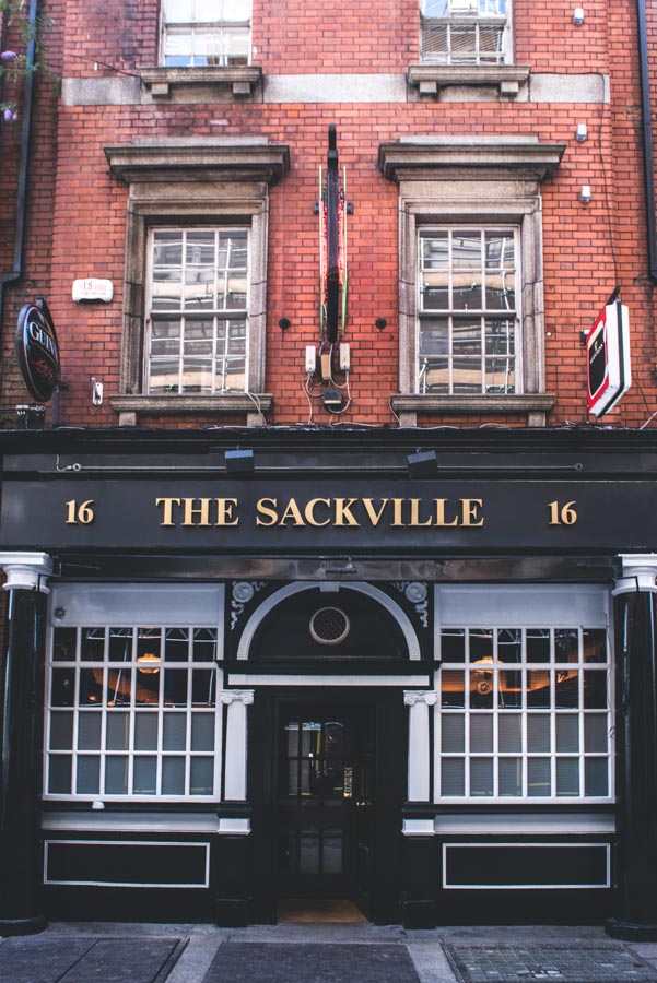 The Sackville Lounge Exterior